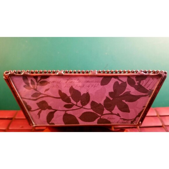 Fringe Studio French Art Nouveau Woman's Silhouette Decorative Glass Tray - Picture 6 of 7